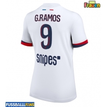 Paris Saint-Germain Goncalo Ramos #9 Auswärtstrikot Frauen 2025-26 Kurzarm